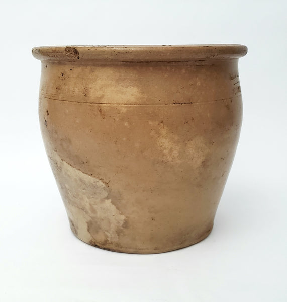 Antique Cowden & Son 1 Gal. Stoneware Crock Harrisburg, Pennsylvania