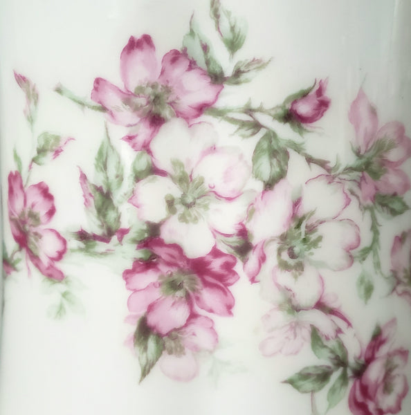 Haviland 64oz Pitcher Pink Floral Schleiger 57A Limoges, France ~ Not Perfect