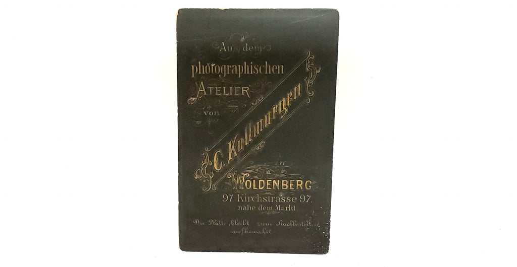 Antique Leather Cabinet and CDV Photo Album