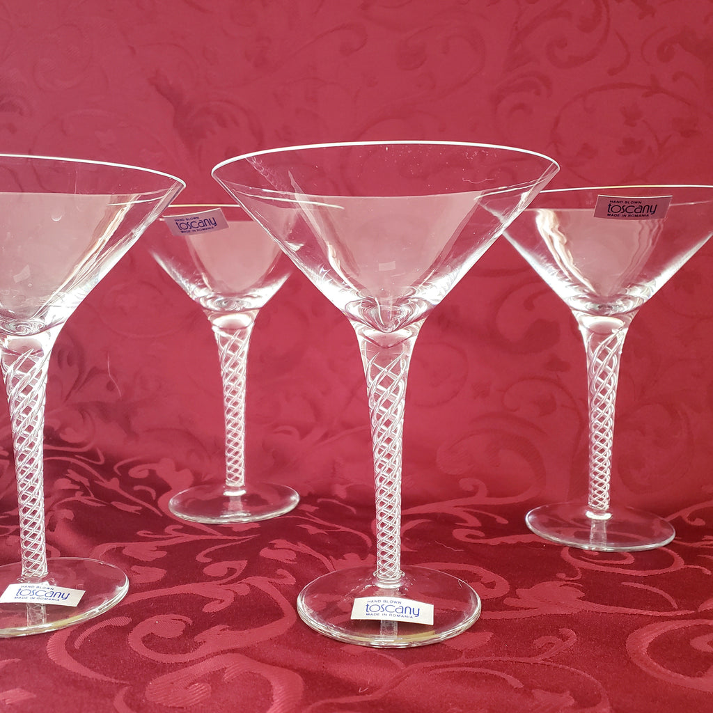 Hand Crafted Short Martini Glasses